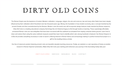 Desktop Screenshot of dirtyoldcoins.com